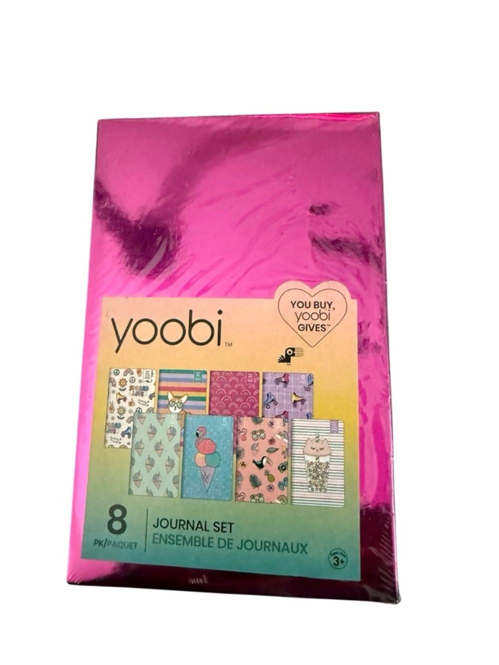 Yoobi 8pk Journal Set NEW